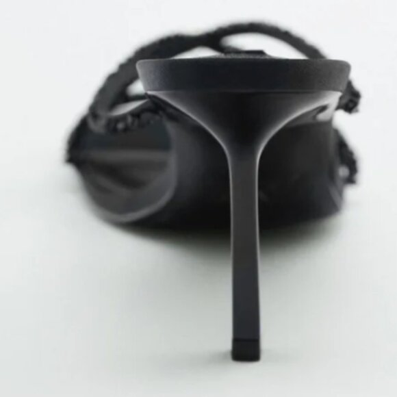 Zara  Rhinestone Heels - Picture 4 of 5